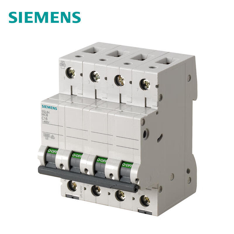 Siemens 5SL6 Miniature Circuit Breaker 4P C50 - Reliable Protection