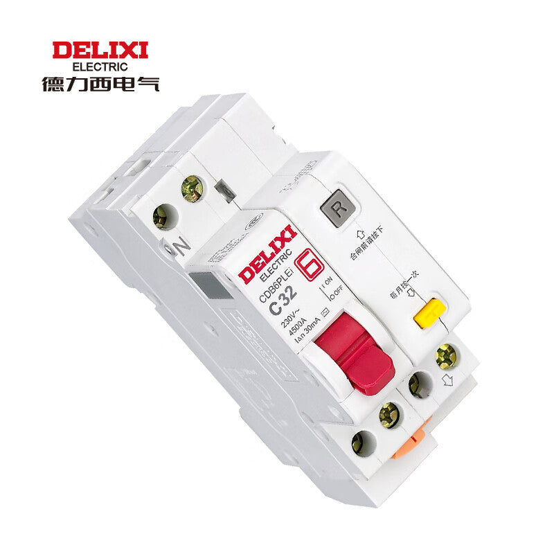 Delixi CDB6PLEi 1P+NC 32A Plastic Case Circuit Breaker