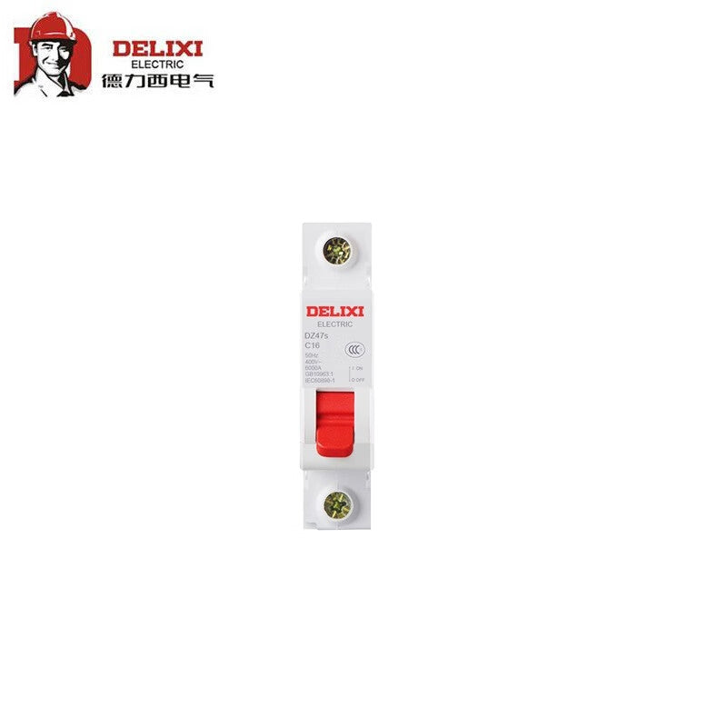 Delixi air switch small circuit breaker DZ47s C type 1P 16A