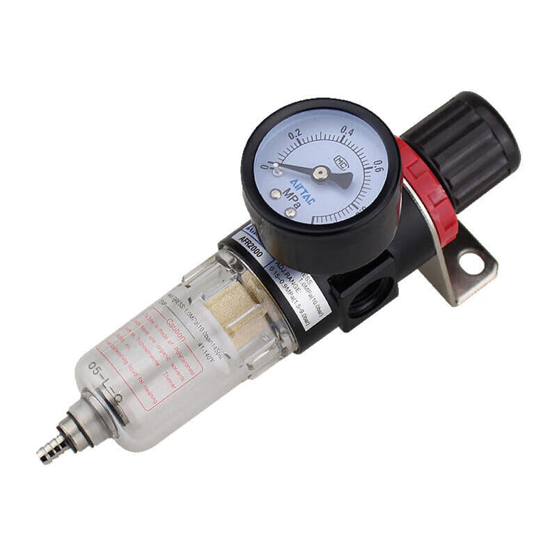 AirTAC air source treatment component, filter pressure reducing valve (attached table, with bracket); AFR2000M1