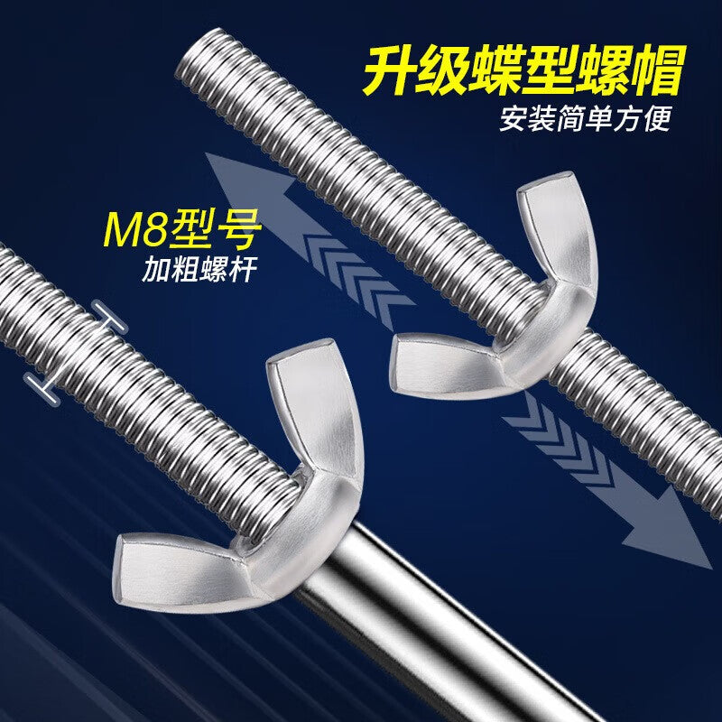 Tiger Pavilion Undermount Sink Bracket, Stainless Steel Support Rack for Kitchen Sinks and Bathroom Washbasins