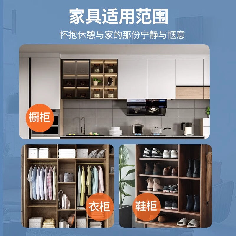 Shouli cabinet door hinges, stainless steel hydraulic damping buffer wardrobe door hinges, open-end large bend - detachable