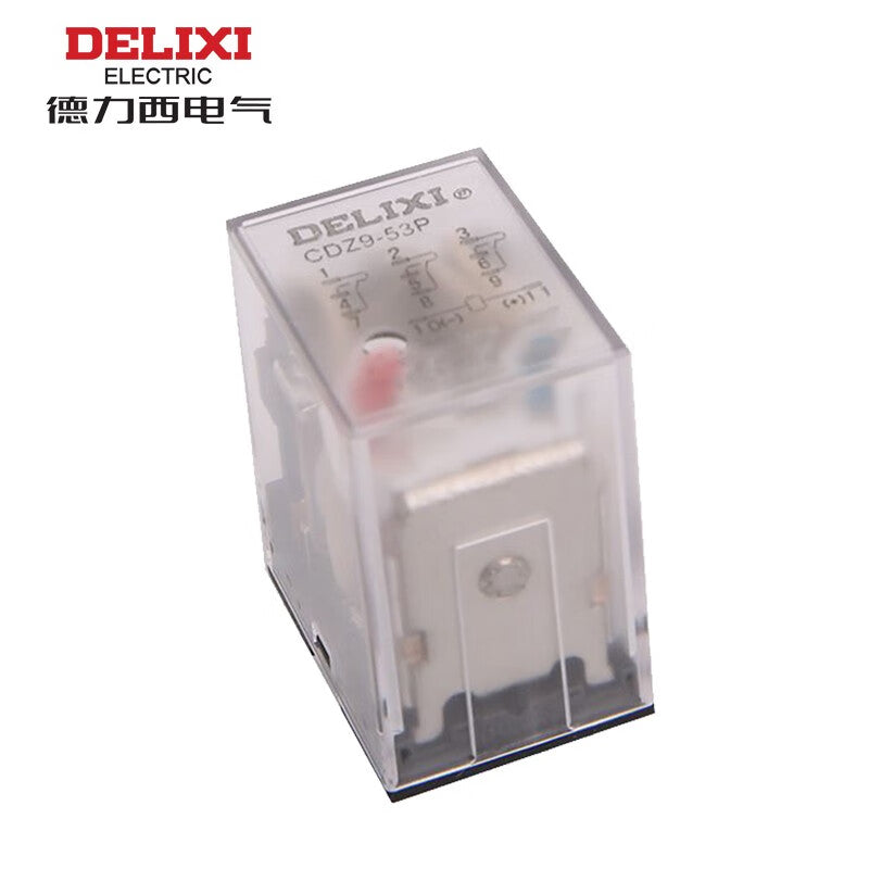 Delixi CDZ9 small 5A without light 220VAC CDZ953M intermediate relay (C)