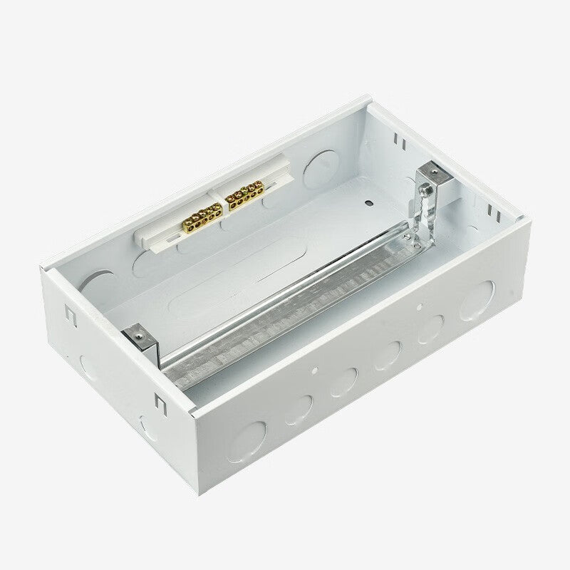 CHENGYANG CY-KGH Distribution Box Indoor Concealed Power Box Surface-mounted Electric Box Circuit Breaker Wiring Box Air Switch Box Light and Dark Universal Full Plastic 2-3 Positions