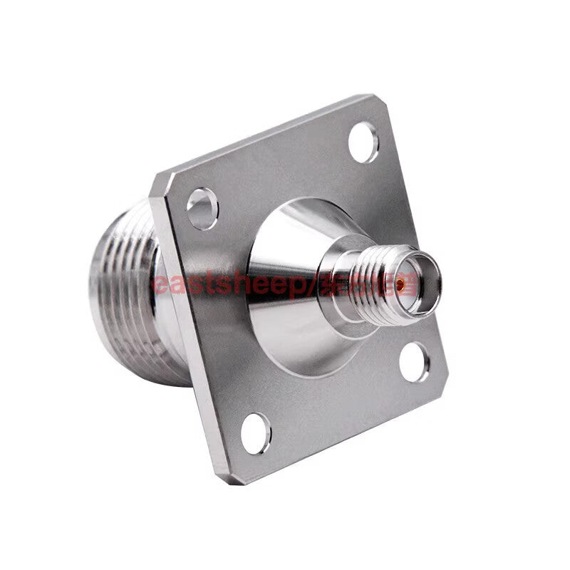 Dongfang Xupu RF Adapter N/SMA-KFK-3 N-female to SMA-female 4-hole flange chassis mounting DC-6G 1 unit