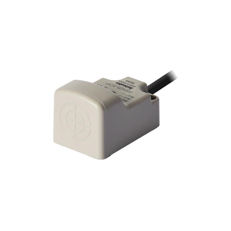 Autonics inductive square proximity switch 3-wire cable 2m detection distance 5mm PNP; PSN25-5DP