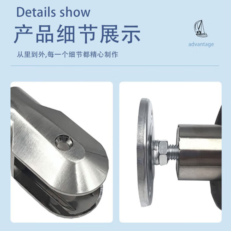 Deyu Industrial Products - Stainless Steel Toilet Partition Support Legs - Pack Price: Type B, 100mm, 5 pieces/pack