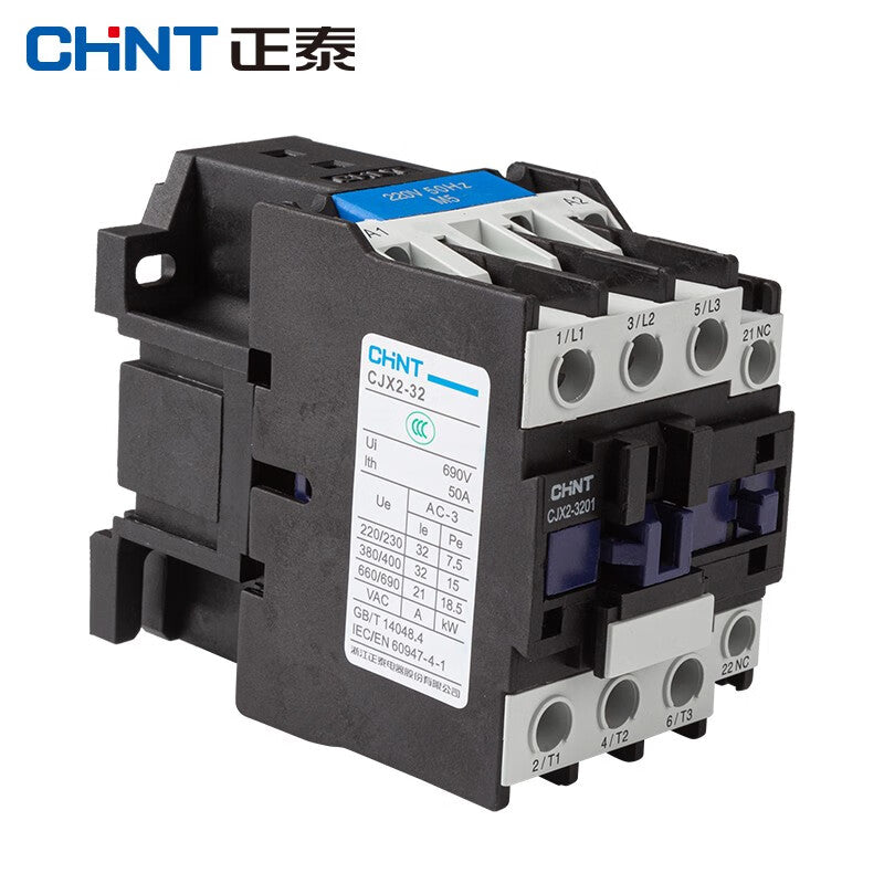 Chint CHNT CJX2-3201 110V AC Contactor Relay