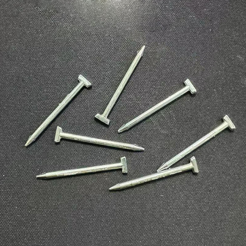 Cast iron steel nails, cement nails, concrete nails, decorative iron nails, 25mm (200 pieces)