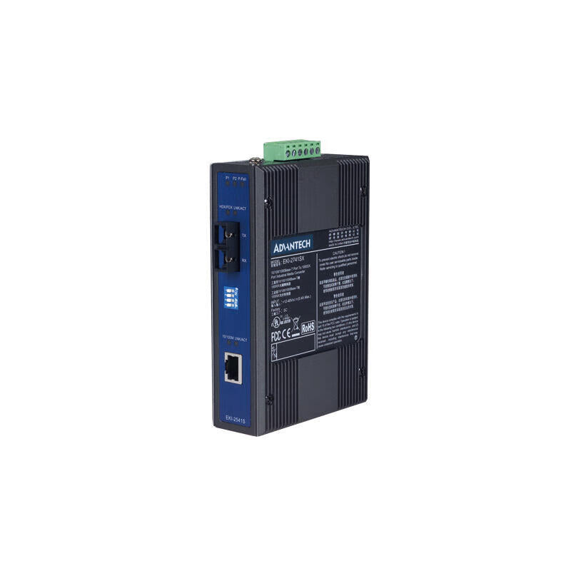 Advantech/ADVANTECH photoelectric converter 100M single-mode fiber industrial grade photoelectric converter; EKI-2541S