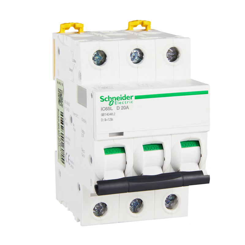 Schneider Electric iC65L 3P D20A Miniature Circuit Breaker