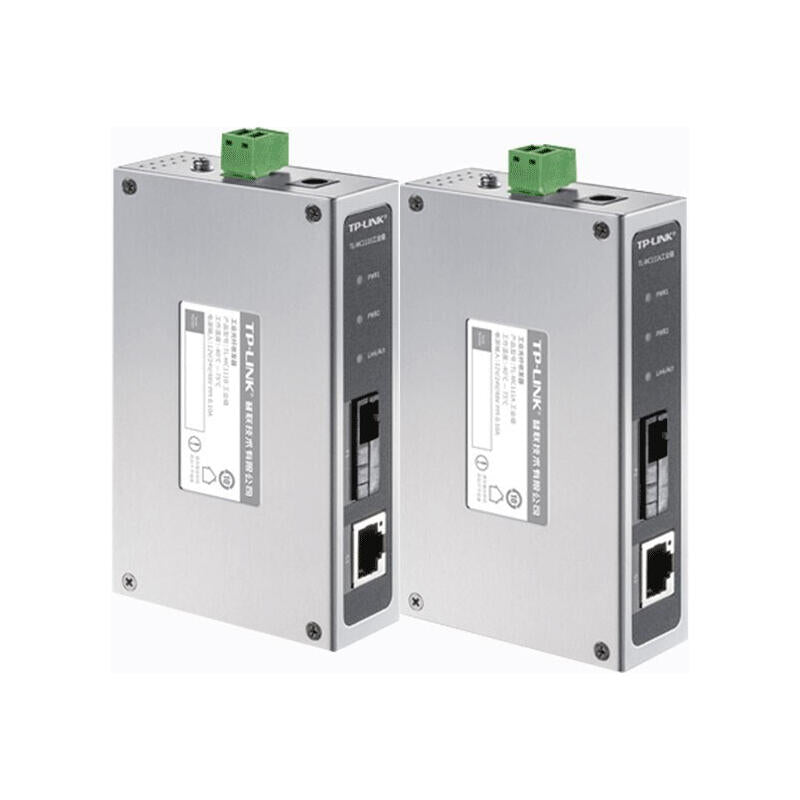 TP-LINK/Pu Lian industrial grade fiber optic transceiver, 100M single mode single fiber, 20KM set, 1 each, 100M, SC port, 1 each, 100M, RJ45 port; TL-MC111A industrial grade + TL-MC111B industrial grade