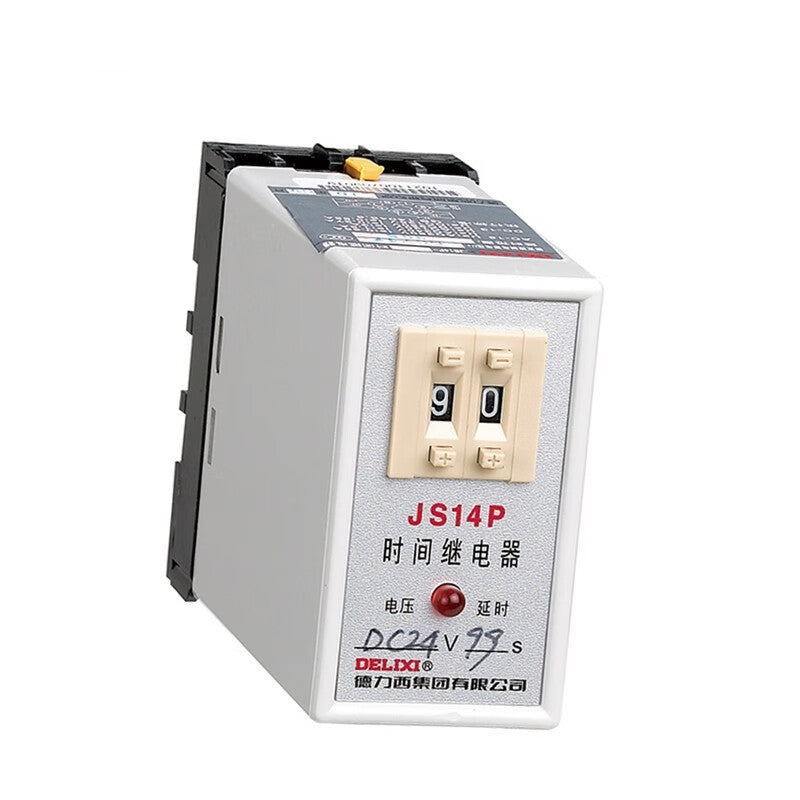 Delixi Electric JS14P-99.9H Digital Time Relay AC220V