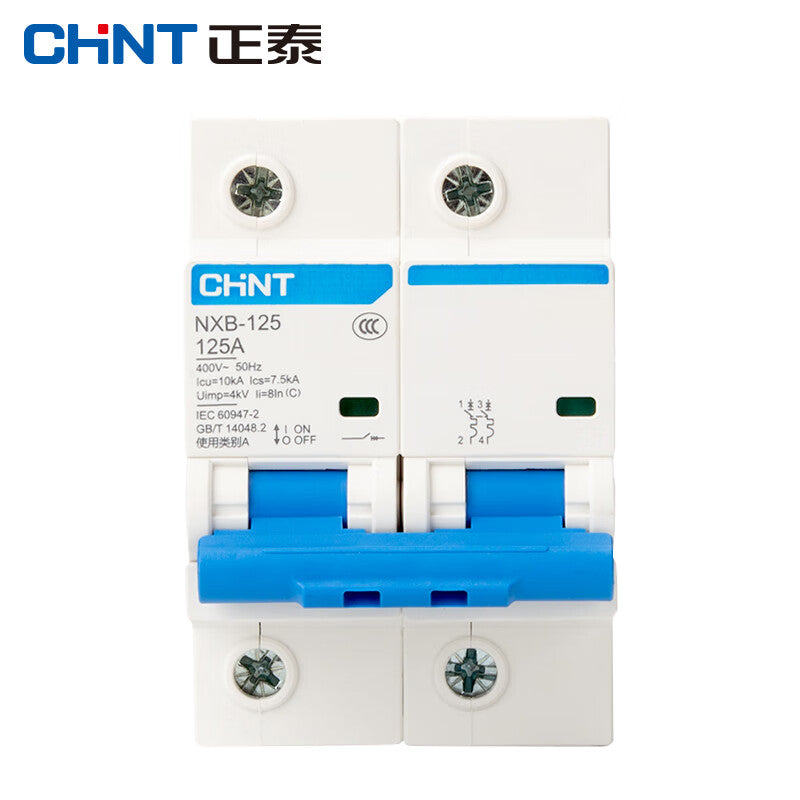 Chint NXB-125-2P-C125 Air Switch Circuit Breaker