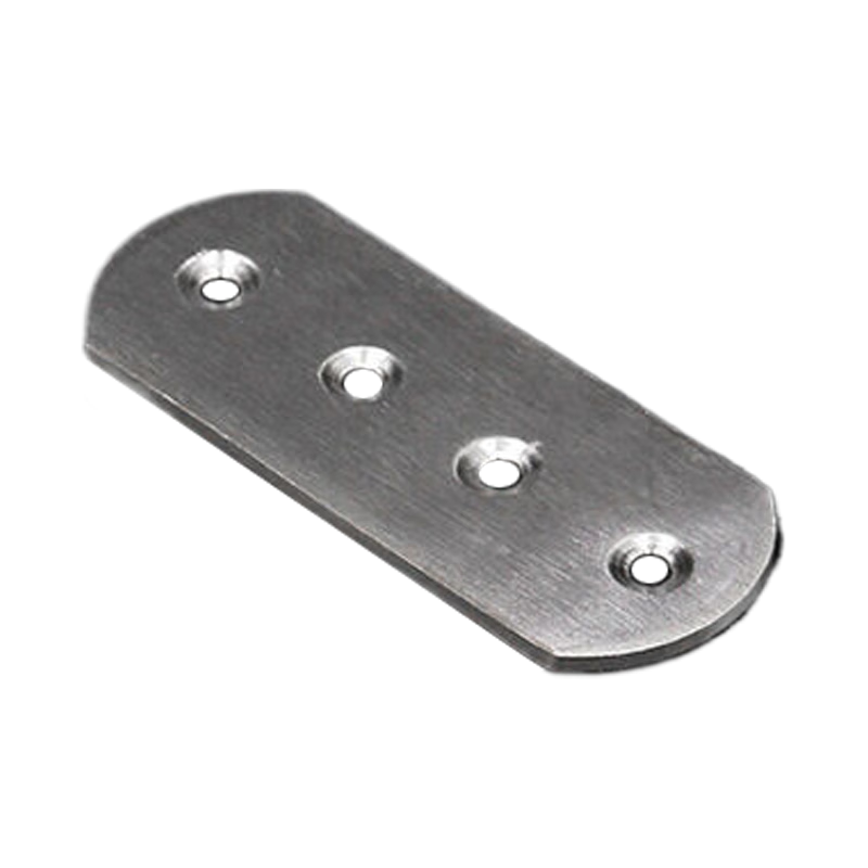 Deyu Crafts Stainless Steel Straight Strip Corner Bracket Flat Support Connector - Large Size 10 pieces/pack