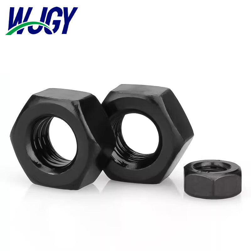 WJGY hexagonal head nuts, blackened, grade 8.8, M24