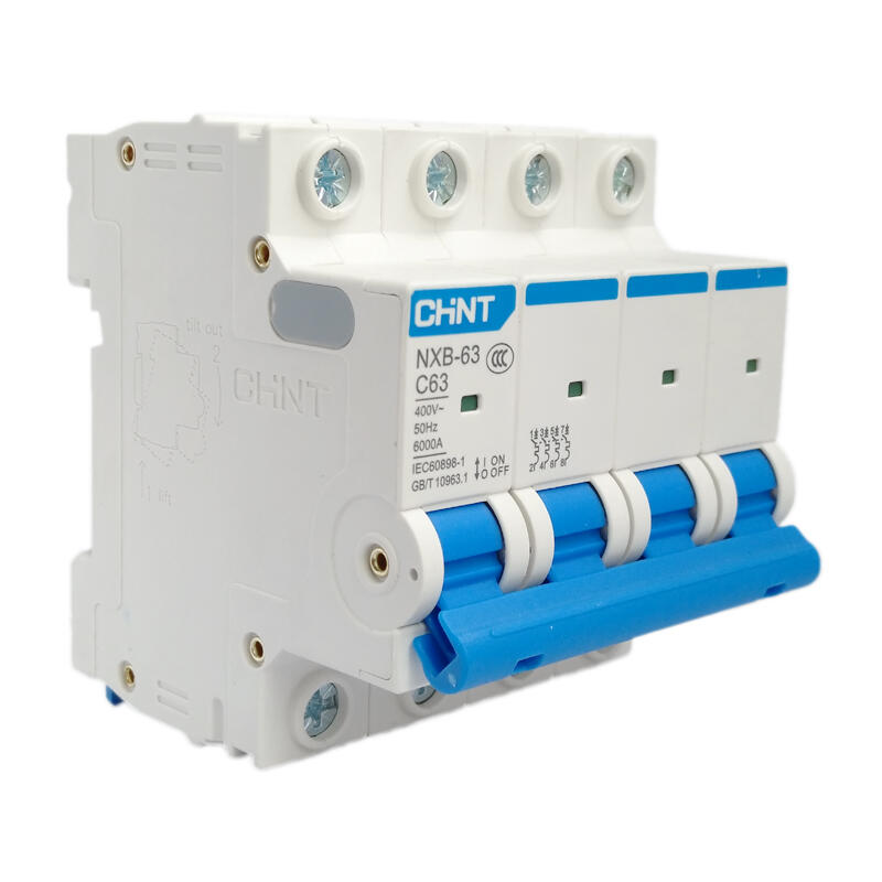 Chint NXB-63 small circuit breaker; NXB-63 4P C63