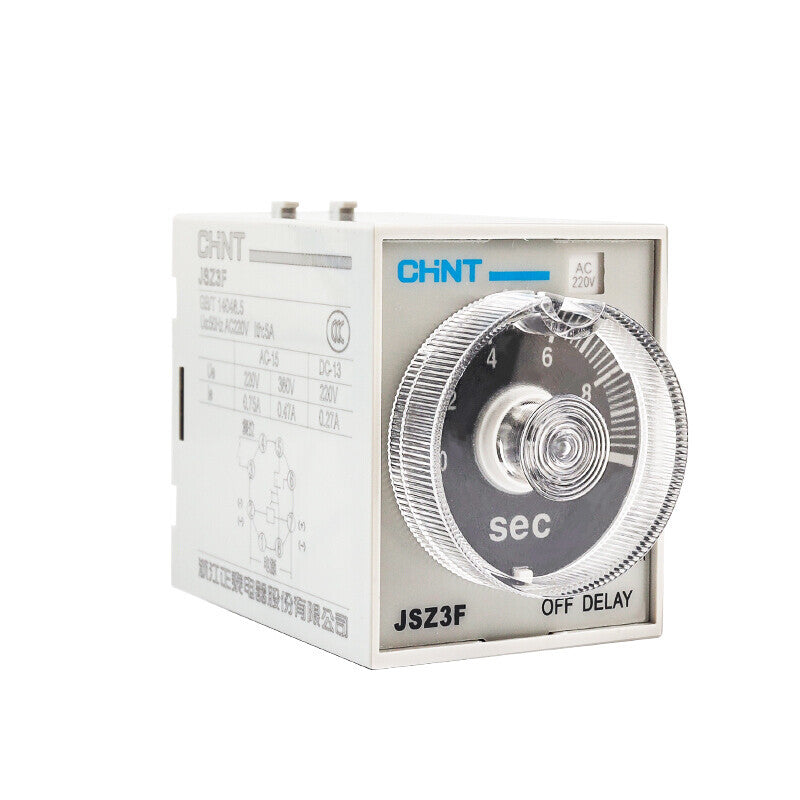 Chint JSZ3F-10s-AC220V Power-Off Delay Time Relay