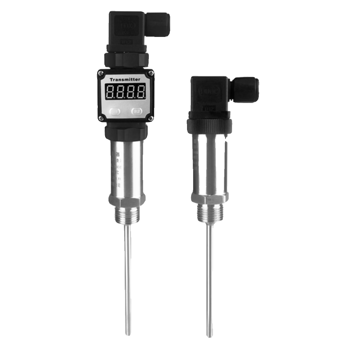 USAMR Hirschmann Integrated Temperature Transmitter 4-20mA Digital Display Insert PT100 RTD Sensor