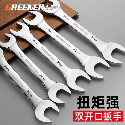 GREENER Double-Ended Wrench 22x24 Single Board Fork
