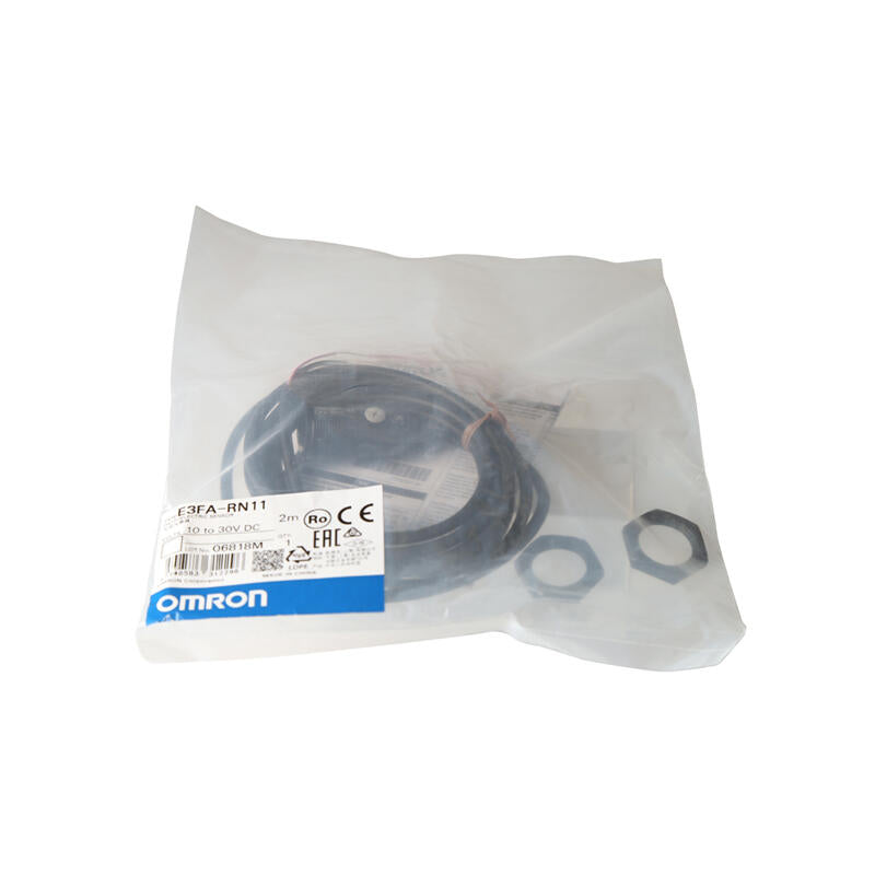 Omron cylindrical photoelectric sensor; E3FA-RN11 2M BY OMS