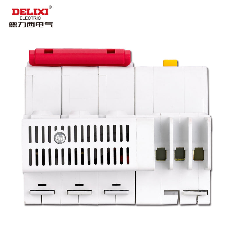 Delixi DZ47sLE 3P C 63A Circuit Breaker with Leakage Protection