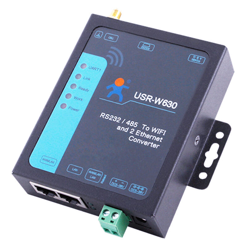 LonHand Dual Ethernet Wi-Fi Serial Server RS485/232 Serial to Wi-Fi/Ethernet USR-W630