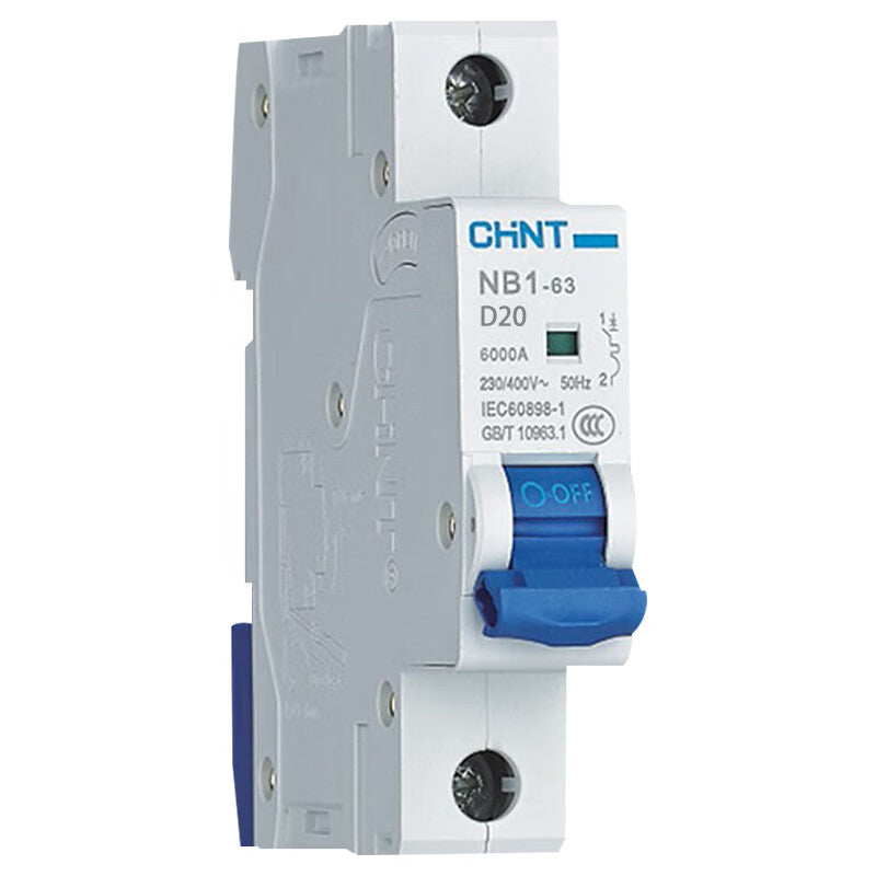Chint miniature circuit breaker 1P 20A D 6kA NB1-63 1P D20 6kA(R)