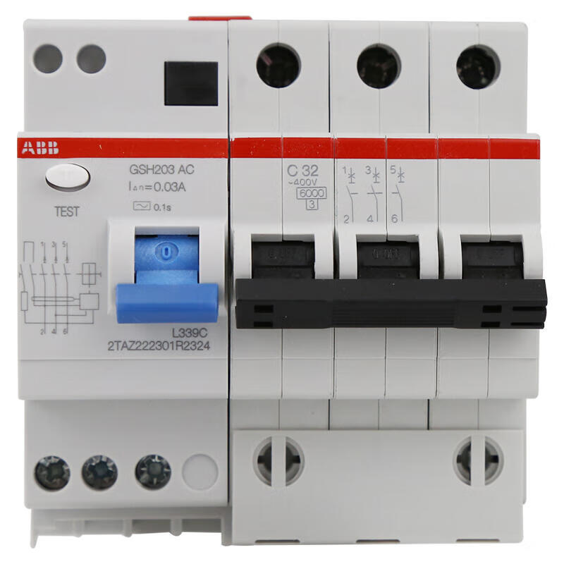 ABB GSH203 AC-C32/0.03 Residual Current Circuit Breaker