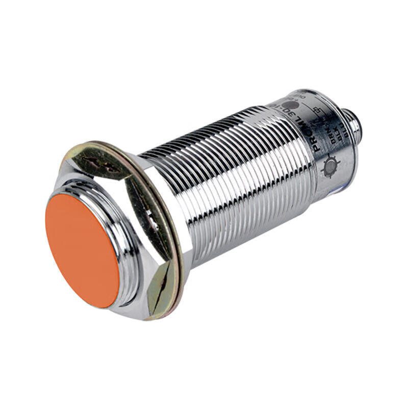 Autonics inductive cylindrical proximity switch 3-wire M12 connector detection distance 10mm PNP; PRCML30-10DP2