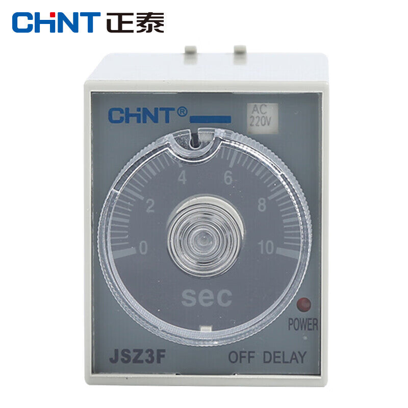 Chint (CHNT) JSZ3A-B-AC380V-CZF08A-DLQDG-10CM time timing relay (with base and guide rail)