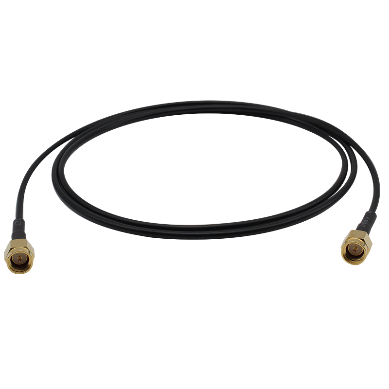 Inseg STVY50-1.5 Flexible SMA Male Extension Test Cable, Semi-Conductive [SMA-SMA-Low Noise Cable-0.2m]