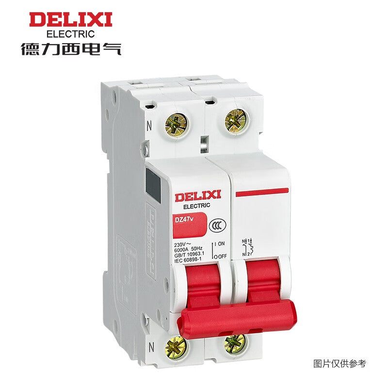 Delixi DZ47v 1P+NC 20A 6KA 230VAC DZ47V5C20 miniature circuit breaker