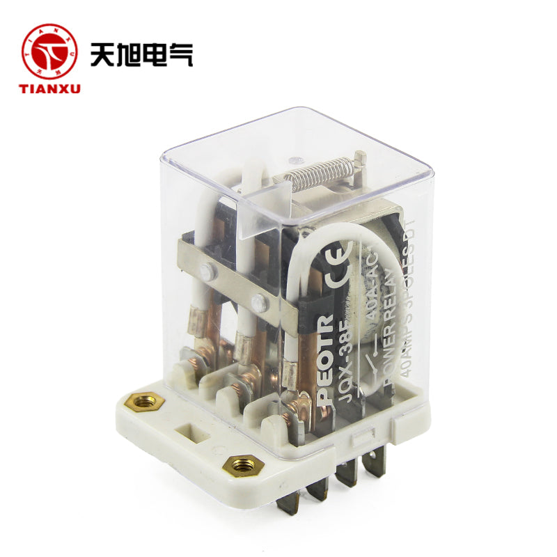 PEOTR JQX-38F High Power Relay 40A 11-Pin AC220V