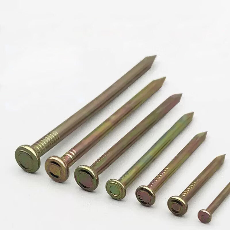 Yonghao Yinghong Special Steel Nails, Cement Nails, High Hardness Yellow Wall Nails, Wall Painting Nails, Headless Nails, 80mm Cement Steel Nails [5.6 catties] per pack.