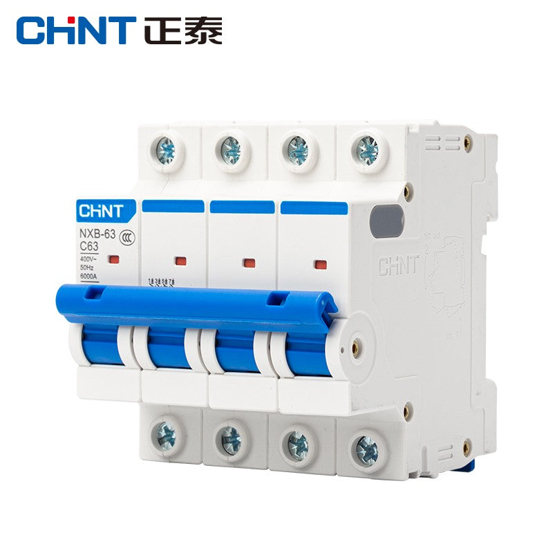 Chint (CHNT) NXB-63-4P-D6 industrial circuit breaker air switch