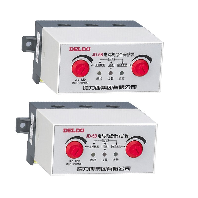 Delixi Electric Motor Protector JD-5B 380V 1-80A (0.5-40KW)