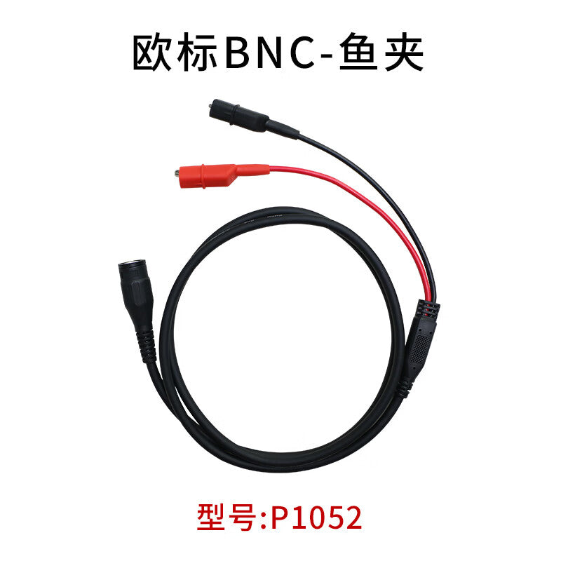 YPIO EER Pioneer Oscilloscope Probe P1052 European Standard Fish-Type BNC Clip RG58 Large Connector