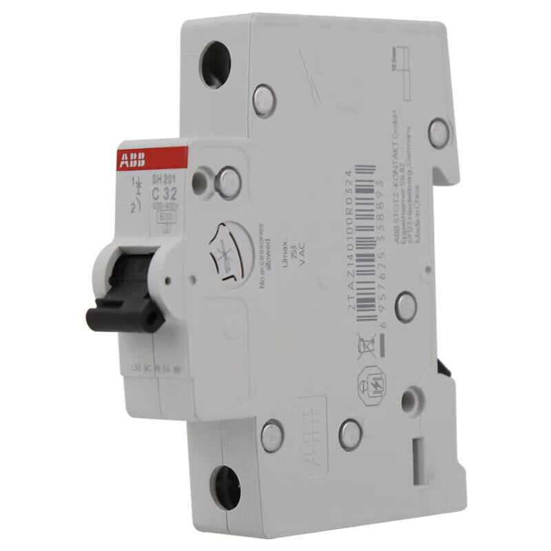 ABB SH200 series miniature circuit breakers; SH201-C32