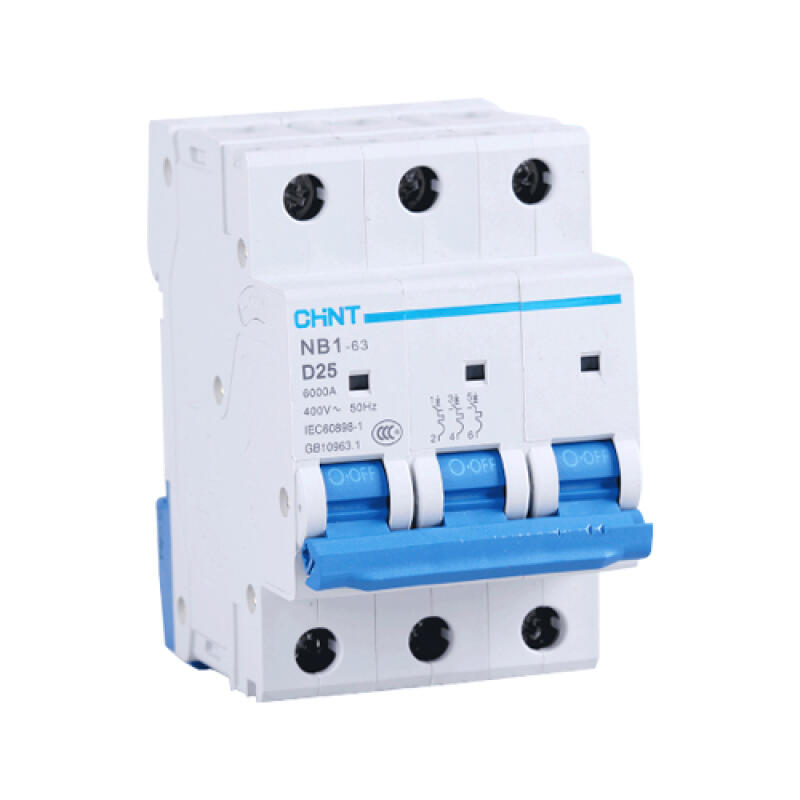 Chint miniature circuit breaker; NB1-63 3P C63 6kA(R)