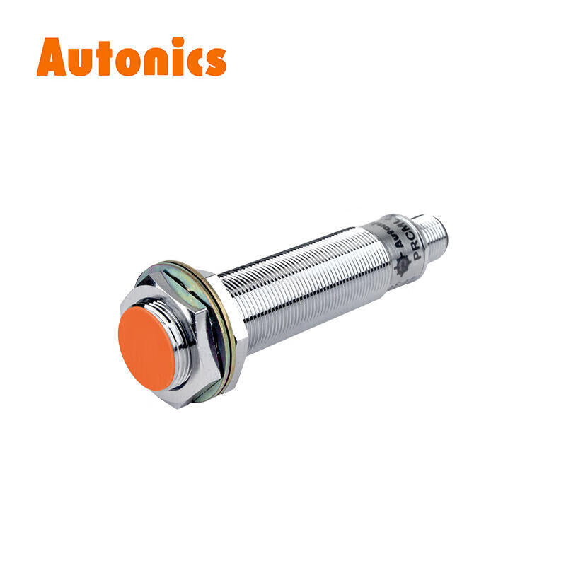 Autonics inductive cylindrical proximity switch 3-wire connector connection detection distance 5mm PNP; PRCML18-5DP