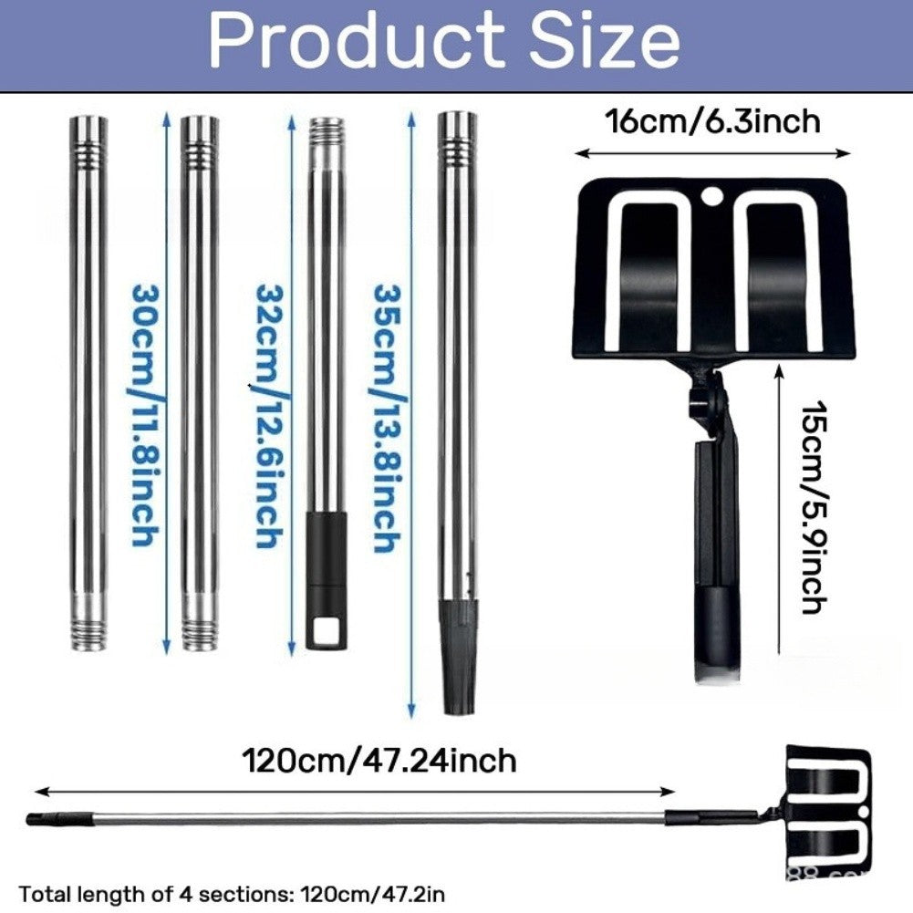 Paint Shield Holder Adjustable 360 Degree with Extended Rod for Spray Painting