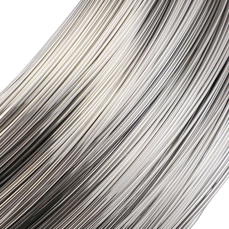 Jin Gu Lao 304 Stainless Steel Wire, Clothesline Binding Wire, Soft and Hard Spring Steel Wire, 3mm Soft Wire (1kg), Approx. 17 Meters, KZS-915