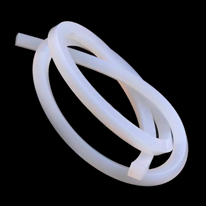 Deqi Solid Silicone Strips, Flat Strips, Square Strips, High Temperature Resistant Rubber Strips, Sealing Strips, 10mm*20mm, Price per Meter