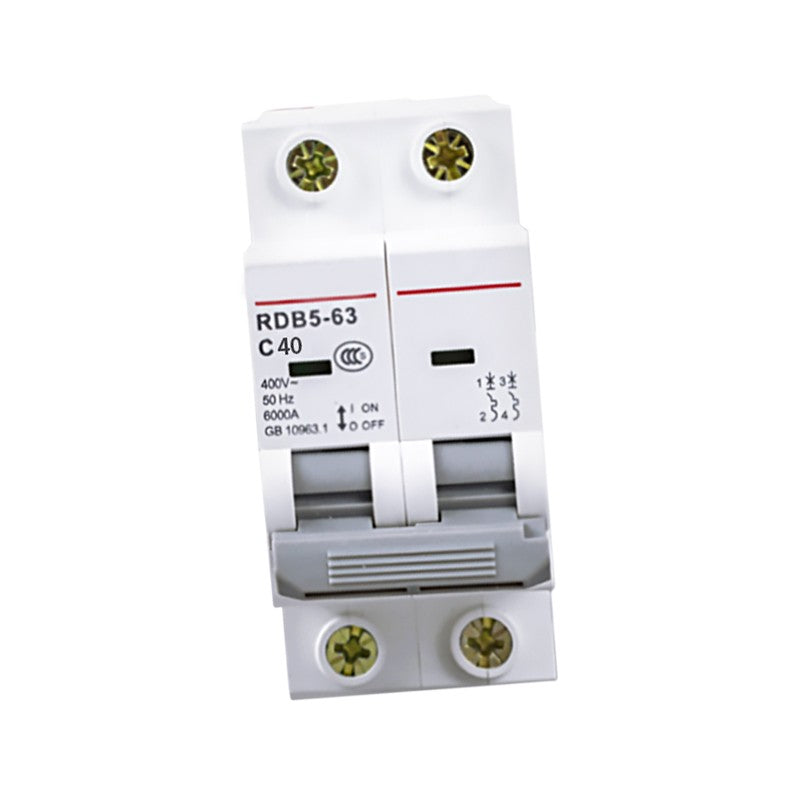 People's Electrical Appliances People's Electrical Appliances small circuit breaker RDB5-63 C40 2P 1