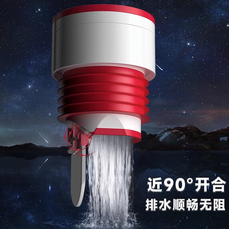 Shanhe Products Silicone Odor-Proof Sealing Plug - Overflow-Proof, Odor-Proof, Insect-Proof, Plug and Play [50/75 Universal Model] Drain Pipe Sealing Plug