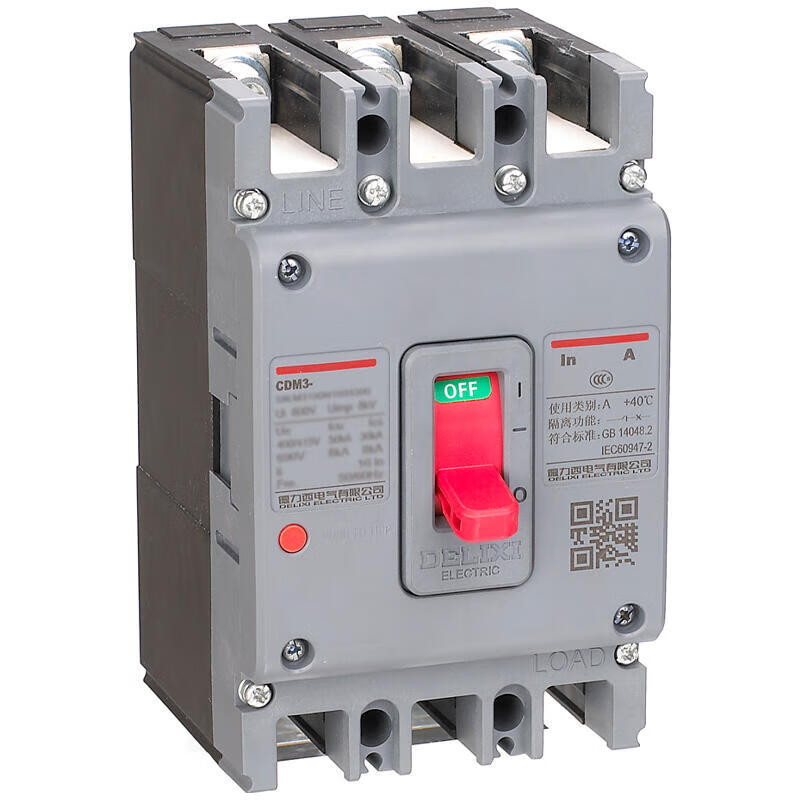 Delixi CDM3-160S Circuit Breaker 160A AC230V for Reliable Protection