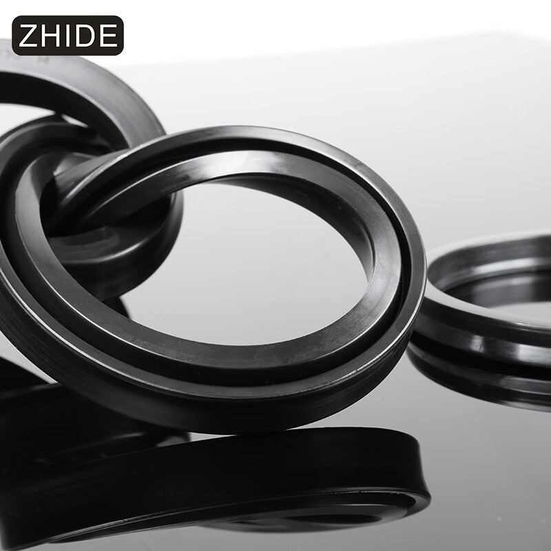 ZHIDE E4 type cylinder piston seal ring, bore gas seal, nitrile rubber, wear-resistant and oil-resistant, 70*58*7, 1 piece, in stock.