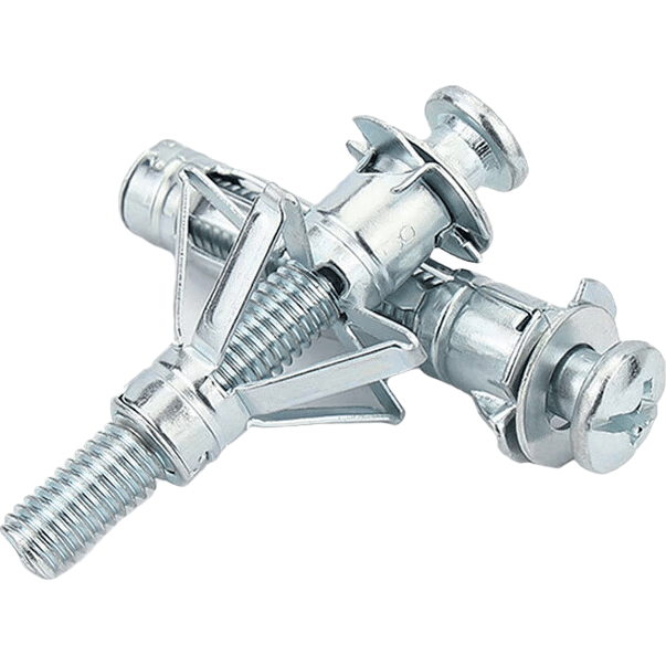 Peifan Hollow Brick Expansion Bolts, Hollow Wall Gypsum Board Expansion Screws, Hollow Wall Screws M8*65 (10 pieces per pack)
