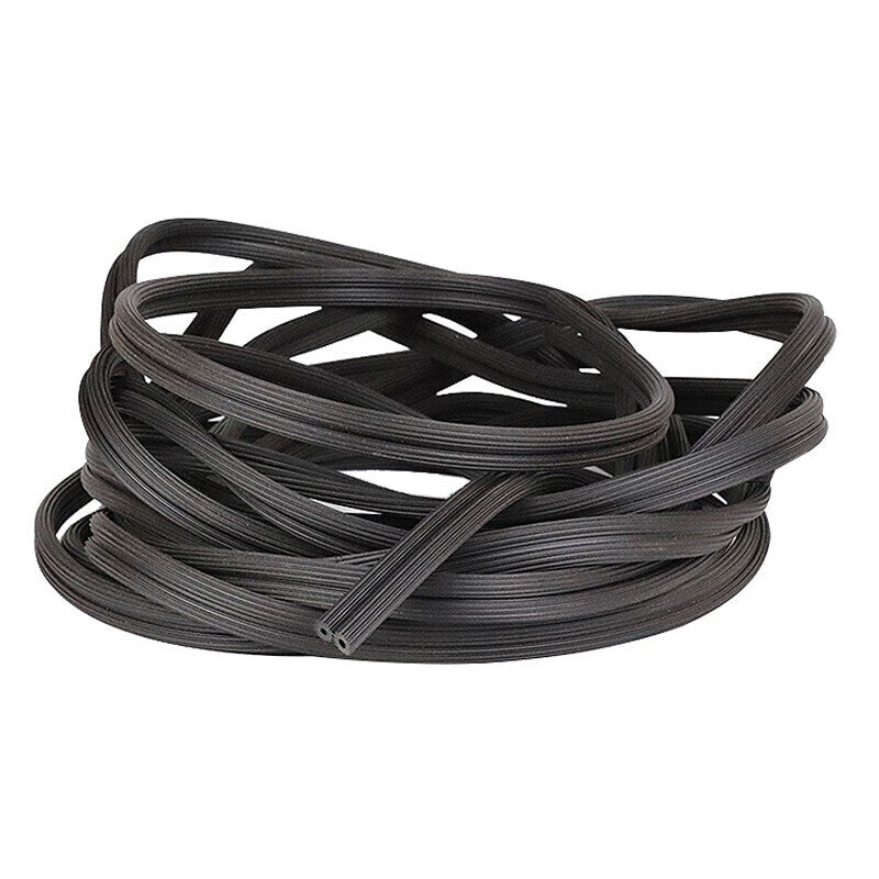 Crouching Tiger, Hidden Dragon - Screen Window Sealing Strip, Door and Window Rubber Sealing Strip, Soundproof and Windproof Rubber Strip Inlay Fixing Round Strip, Diameter 5mm (50 meters)